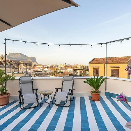 La Casuzza In Terrazza Apartment Palermo Bagian luar foto
